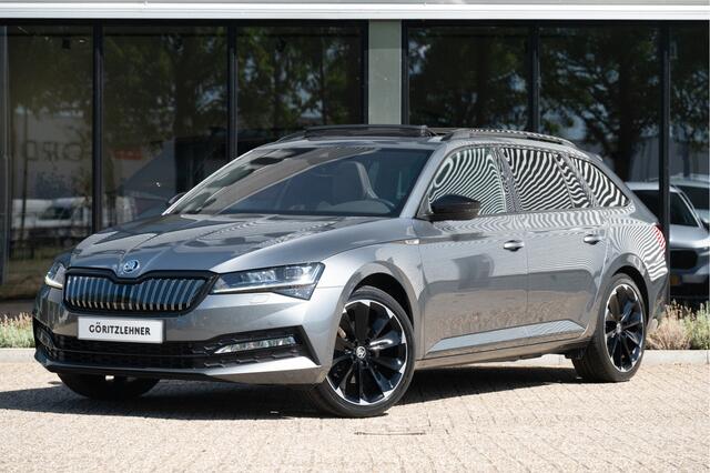 Skoda SUPERB Combi 1.4 TSI iV Sportline Business | Pano | Trekhaak | ACC | 19" | Elek. stoelen | Standkachel