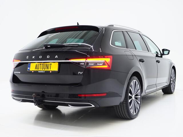 Skoda SUPERB Combi 1.4 TSI iV Laurin & Klement | Leder | Trekhaak | Stoelventilatie | Massage | Canton | Keyless | Memory | Carplay