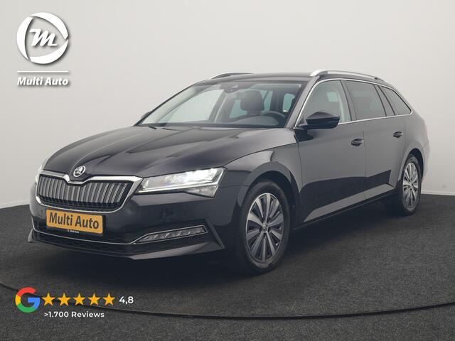Skoda SUPERB Combi 1.4 TSI iV Business Edition PHEV 218pk Dealer O.H. | Adaptive Cruise | Camera | Stoelen Verwarmd | Apple Carplay | Navigatie | Crystal LED | DAB | Plug In Hybrid |