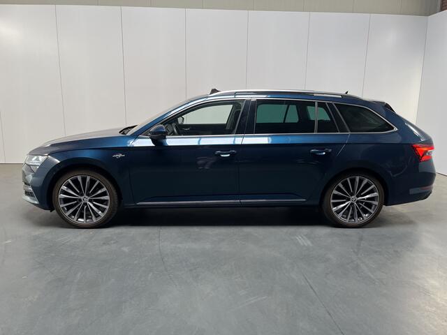 Skoda SUPERB Combi 1.4 TSI iV Laurin & Klement / AUTOMAAT/ PANO/ TREKHAAK/ DIGITAL DASH/ MEMORY SEAT/ LEDER/ CRUISE/ SMARTLINK/ 360 CAMERA/ NAVI/ CLIMA/ STOELVERWARM- EN VERKOELING