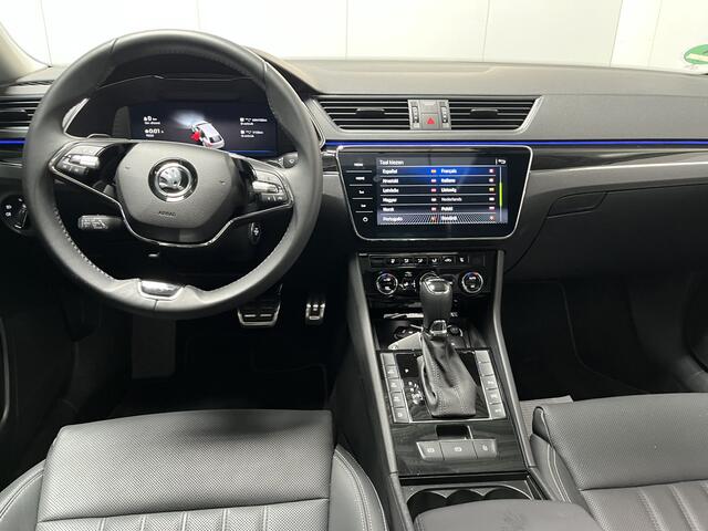 Skoda SUPERB Combi 1.4 TSI iV Laurin & Klement / AUTOMAAT/ PANO/ TREKHAAK/ DIGITAL DASH/ MEMORY SEAT/ LEDER/ CRUISE/ SMARTLINK/ 360 CAMERA/ NAVI/ CLIMA/ STOELVERWARM- EN VERKOELING