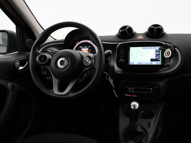 Smart FORFOUR 1.0 PASSION MAT GRIJS + PANORAMADAK | NAVIGATIE | CLIMATE | CRUISE | LMV | PRIVACY GLASS