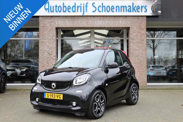 Smart FORTWO cabrio EQ prime 18 kWh LEER CARPLAY STOELVERW. NAVI AIRCO CLIMA CRUISE LMV