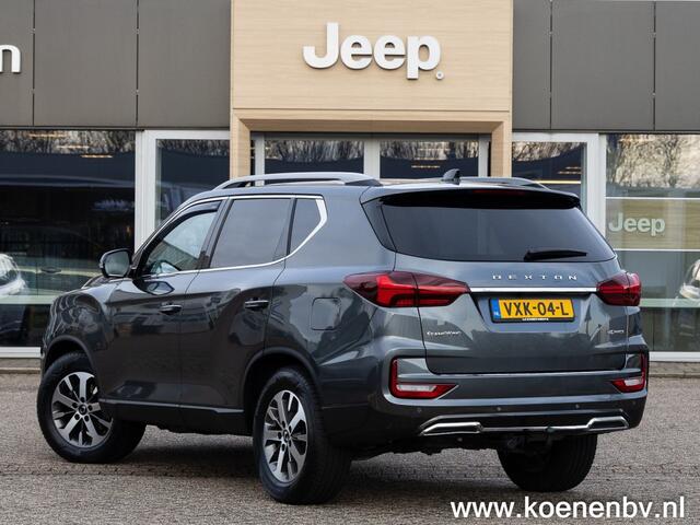 Ssangyong REXTON 2.2 E-XDI SAPPHIRE 4WD 3500 Trekgewicht, GRIJS Kenteken