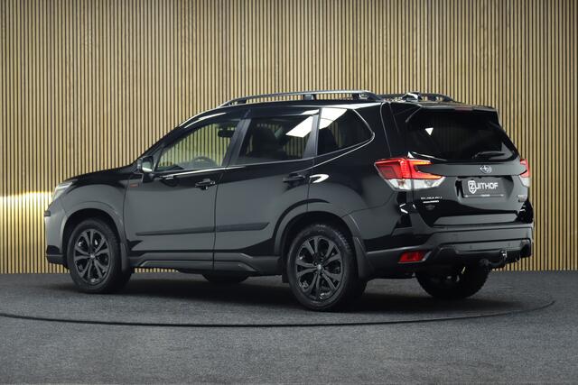 Subaru FORESTER 2.0i e-BOXER Sport Black Edition AWD | Elek. Glazen Panoramadak | Adaptive-cruise | Trekhaak | Camera | Clima | Navigatie | Elek. Achterklep | Apple Carplay & Android Auto | Keyless | Stoelverwarming | Dodehoekdetectie