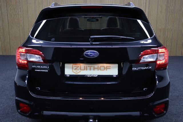 Subaru OUTBACK 2.5i Premium AWD | Adaptive-cruise | Elek. Schuifdak | Afneembare Trekhaak | Elek. Achterklep | Leder | Camera | Navigatie | Keyless | Dodehoekdetectie