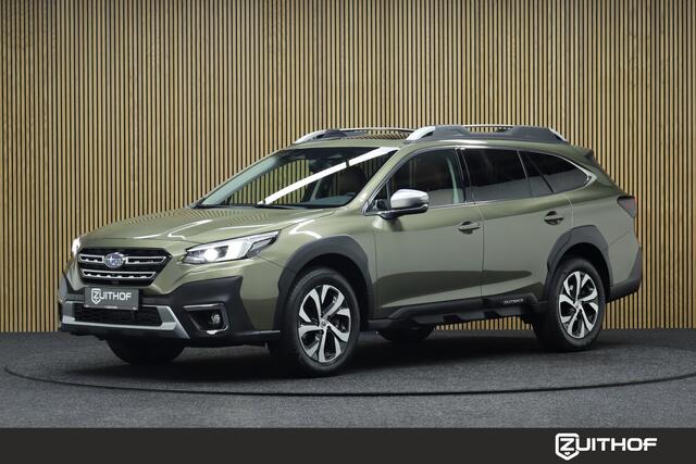 Subaru OUTBACK 2.5i Premium AWD | Adaptive-cruise | Elek. Panoramadak | Camera | Clima | Apple Carplay & Android Auto | Bruin Leder | Navigatie | Elek. Achterklep | Parkeerhulp | Keyless | Dodehoekdetectie