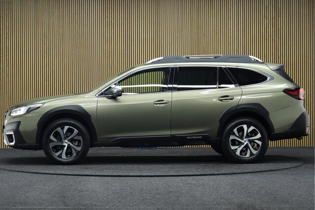 Subaru OUTBACK 2.5i Premium AWD | Adaptive-cruise | Elek. Panoramadak | Camera | Clima | Apple Carplay & Android Auto | Bruin Leder | Navigatie | Elek. Achterklep | Parkeerhulp | Keyless | Dodehoekdetectie