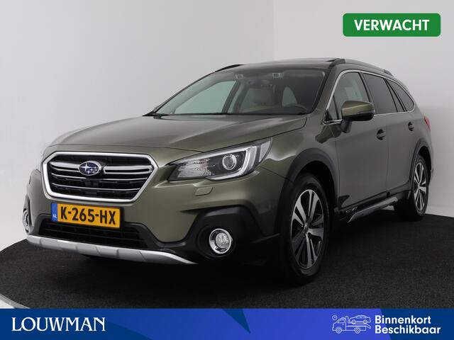 Subaru OUTBACK 2.5i Premium AWD | 1e Eigenaar | Trekhaak | Schuifdak | BOSE | Stoelgeheugen | Navigatie | Camera | Dodehoek Detectie | Elektrische Achterklep | Onderweg-naar-dealer