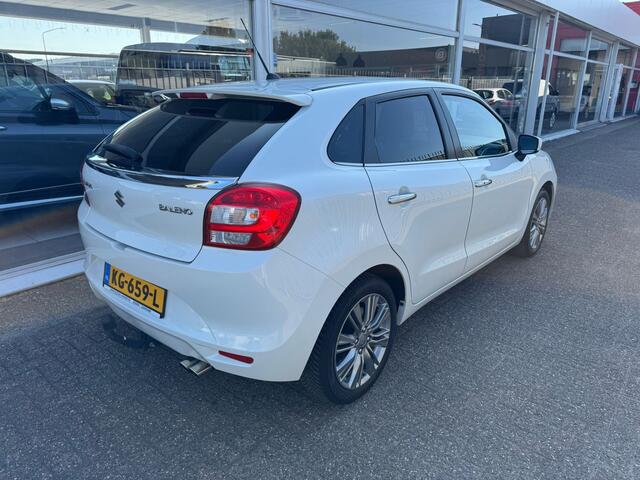 Suzuki BALENO 1.0 Boosterjet High Executive | Automaat | Airco | Navigatie | Achteruitrijcamera | Elektrische ramen | Trekhaak | 5-Deurs | APK tot 17-04-2026 | NAP |