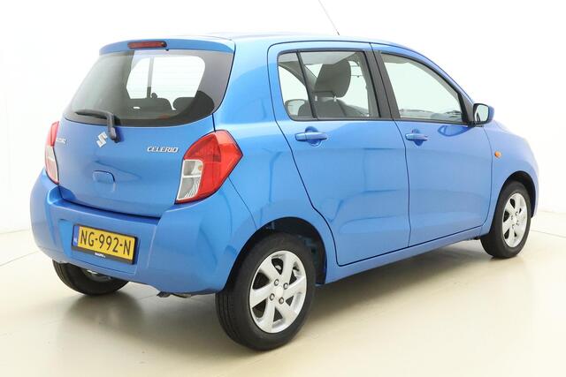 Suzuki CELERIO 1.0 Exclusive 68pk | Automaat | Airco | Lichtmetalen Velgen | Radio - CD - Bluetooth | Centrale Vergrendeling | Hoge instap | Weinig Kilometers