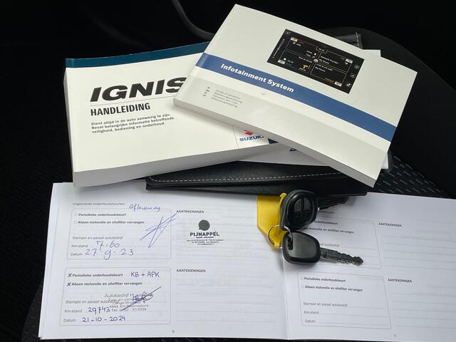 Suzuki IGNIS 1.2 Smart Hybrid Select Automaat Navigatie, Airco, 16"Lm, Achteruitrijcamera, Stoelverwarming