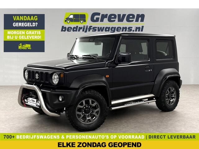 Suzuki JIMNY 1.5 Allgrip 4x4 Airco Bullbar Lier Trekhaak Camera Cruise Navi LED Sidebars 4 Persoons 15"LMV