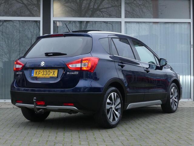 Suzuki S-Cross 1.4 Boosterjet High Executive TREKHAAK, Dealer o.h. Pano dak, Leder, Navi, Park. sensoren voor&achter, Cruise