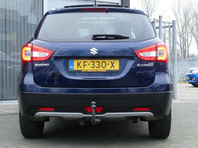 Suzuki S-Cross 1.4 Boosterjet High Executive TREKHAAK, Dealer o.h. Pano dak, Leder, Navi, Park. sensoren voor&achter, Cruise