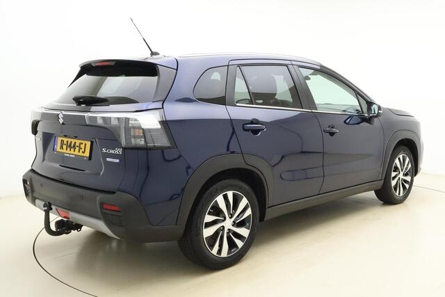 Suzuki S-Cross 1.4 Boosterjet Style Smart Hybrid | Panoramisch schuif/kanteldak | Trekhaak | Navigatie | Elektrisch inklapbare spiegels | Climate control | Stoelverwarming | Weinig kilometers