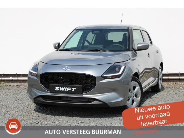 Suzuki SWIFT 1.2 Select Smart Hybrid, Automaat, NIEUW met 6 JAAR GARANTIE! Draadloos Applecarplay, Cruise-Control en Parkeersensoren