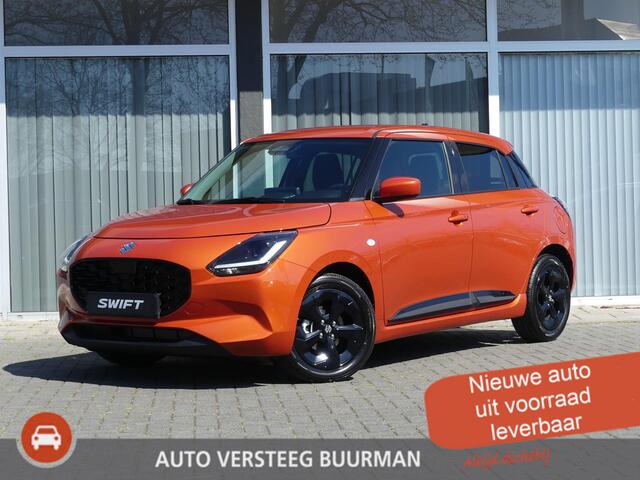 Suzuki SWIFT 1.2 Select Smart Hybrid, Nieuw uit voorraad Leverbaar, Black Rhino pakket, 6 jaar garantie