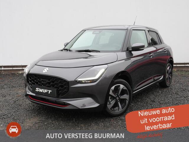 Suzuki SWIFT 1.2 Style Smart Hybrid, NIEUW 6 JAAR GARANTIE! Bodykit en Stootlijsten in Piano Black