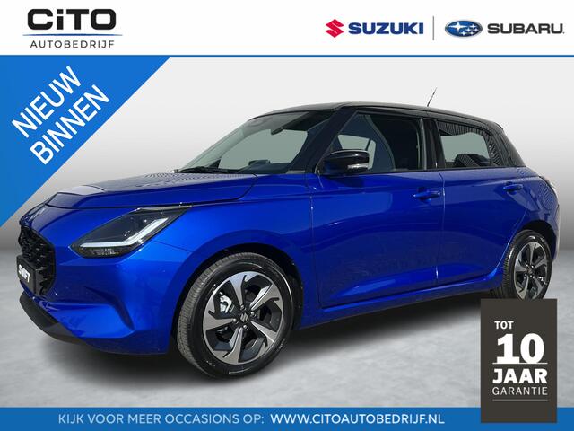 Suzuki SWIFT 1.2 Style Smart Hybrid | Nieuw!! | Meest Luxe Uitvoering | Apple Carplay & Android Auto | Adaptieve Cruise Control | Lichtmetalen Velgen | Climate Control