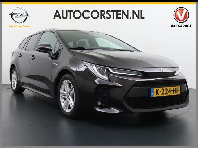 Suzuki Swace 1.8 Hybrid Trekh. Keyless Camera Adap.Cruise Parkeerhulp Stoel-/Stuurverw. Lane-dep. Bordherk. Blindspot Dab Navi Aut.Verlichting Regensensor PrivacyGlas Pdc Isofix Led Dakrails ArmsteunV+A Usb Ecc 16''LM Style