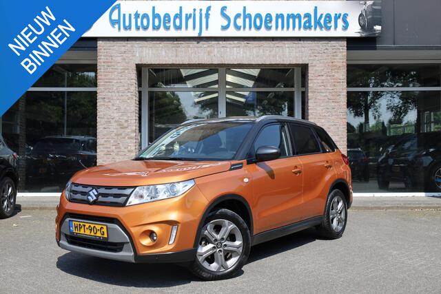 Suzuki VITARA 1.6 Exclusive TREKHAAK STOELVERW/VENTILATIE CAMERA NAVI CRUISE CLIMA 2XPDC 17''LMV
