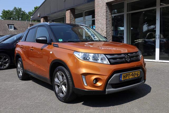Suzuki VITARA 1.6 Exclusive TREKHAAK STOELVERW/VENTILATIE CAMERA NAVI CRUISE CLIMA 2XPDC 17''LMV