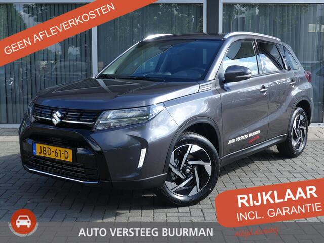 Suzuki VITARA 1.4 Boosterjet Style Hybrid 110PK AUTOMAAT, Afneembare Trekhaak, Navigatie, Apple Carplay, Android Auto, Stoel verwarming.