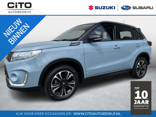 Suzuki VITARA 1.5 Hybrid Style Automaat | Apple Carplay & Android Auto | Elek. Schuif/Kantel Dak | All Season Banden | Adaptieve Cruise Control | Climate Control