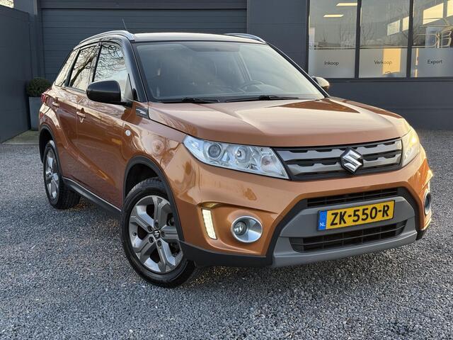 Suzuki VITARA 1.6 Exclusive Navi,Camera,Stoelverwarming,120pk,Clima,Cruise,Lm velgen,2e Eigenaar,Apk tot 06-2027