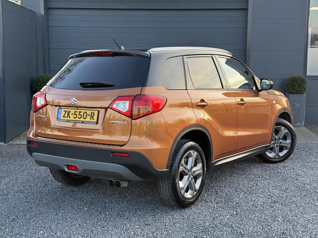 Suzuki VITARA 1.6 Exclusive Navi,Camera,Stoelverwarming,120pk,Clima,Cruise,Lm velgen,2e Eigenaar,Apk tot 06-2027