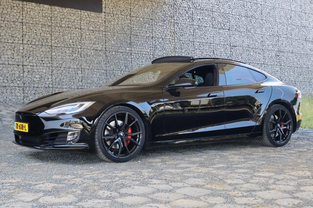 Tesla MODEL S 75D | Geen import | Black on Black | Schuifdak | Luchtvering | A