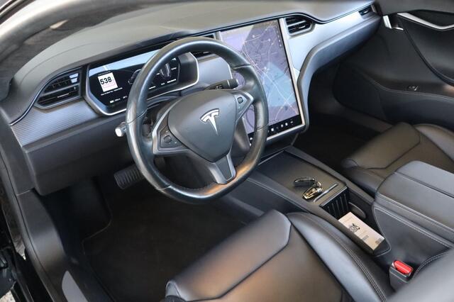 Tesla MODEL S 75D | Geen import | Black on Black | Schuifdak | Luchtvering | A