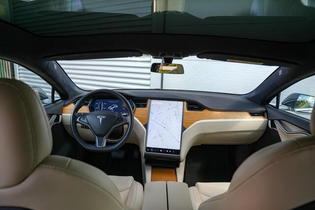 Tesla MODEL S Long Range Pano Navi Parkeersensoren 19"L.M. Stuurverw.