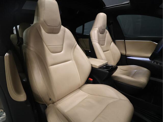 Tesla MODEL S 85D Base [SCHUIFKANTELDAK, AUTOPILOT, ELEKTRISCH VERSTELBARE STOELEN, CAMERA, ADAPTIVE CRUISE, STOELVERWARMING, VOL LEDER, BLUETOOTH, CLIMATE, NIEUWSTAAT]