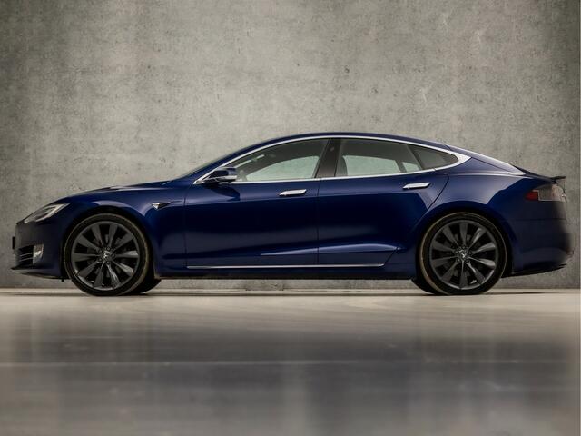 Tesla MODEL S 90D Performance Pack 422Pk (PANORAMADAK, AUTOPILOT, LUCHTVERING, ALCANTARA HEMEL, SFEERVERLICHTING, NIEUWSTAAT)