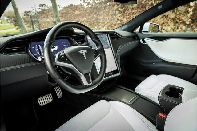 Tesla MODEL S P100D Performance Ludicrous Stoelventilatie Carbon 21"