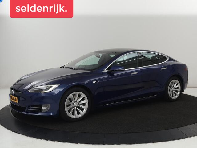 Tesla MODEL S 100D | SOH 90% | Panoramadak | Leder | Autopilot | Stoelverwarming | Camera | Keyless | Full LED | Navigatie | Climate control | 19'' lichtmetalen velgen