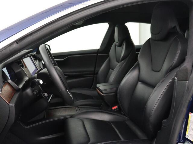 Tesla MODEL S 100D | SOH 90% | Panoramadak | Leder | Autopilot | Stoelverwarming | Camera | Keyless | Full LED | Navigatie | Climate control | 19'' lichtmetalen velgen