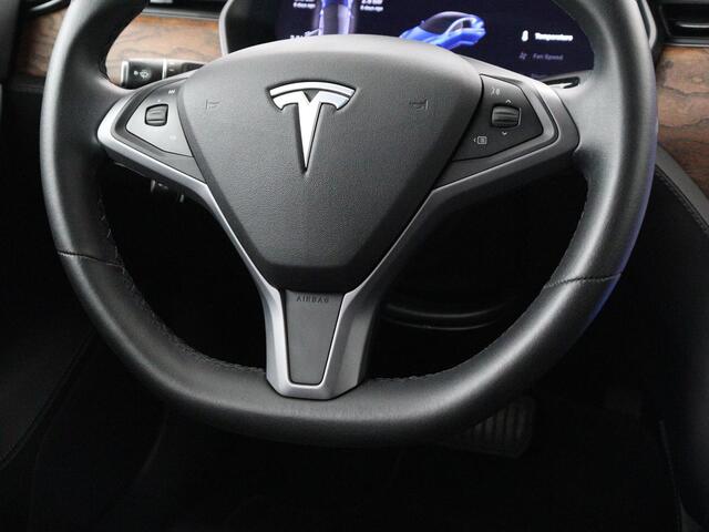 Tesla MODEL S 100D | SOH 90% | Panoramadak | Leder | Autopilot | Stoelverwarming | Camera | Keyless | Full LED | Navigatie | Climate control | 19'' lichtmetalen velgen