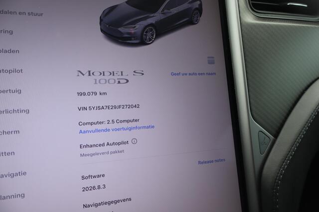 Tesla MODEL S 100D | SOH 86,4% | Autopilot | Elektrsich glazen panoramadak