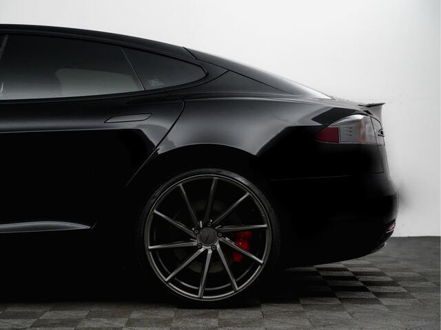 Tesla MODEL S 100D Performance Ludicrous 750pk/970nm Vossen LMV, Vol Leder Interieur, Alcantara Interieur Afwerking