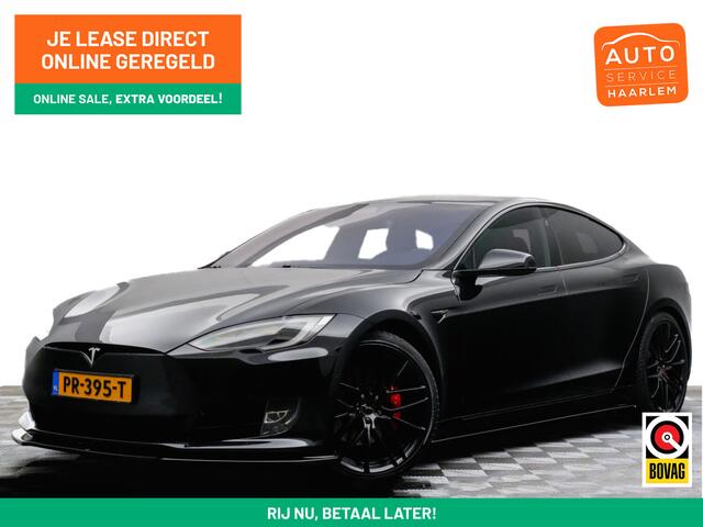 Tesla MODEL S 100D Ludicrous+ Performance 750pk/970nm AeroPack Panoramadak, Alcantara hemel, Carbon, Autopilot