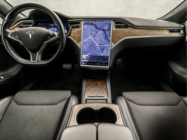 Tesla MODEL S 90D Performance Pack 422Pk (PANORAMADAK, AUTOPILOT, LUCHTVERING, ALCANTARA HEMEL, SFEERVERLICHTING, NIEUWSTAAT)