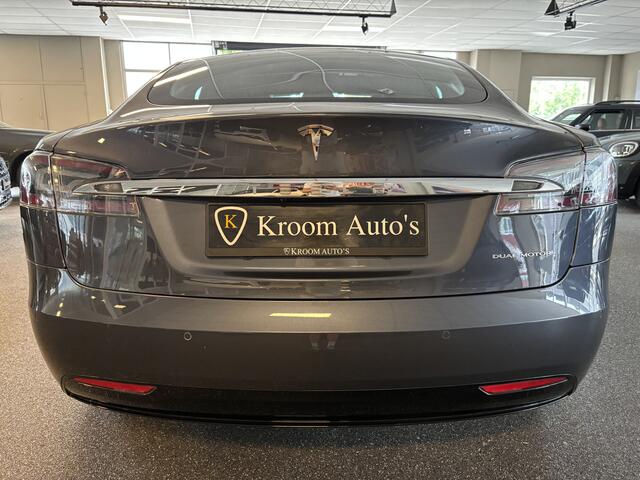 Tesla MODEL S 100D long range dual motor Leder panorama dak lage km stand zeer mooi