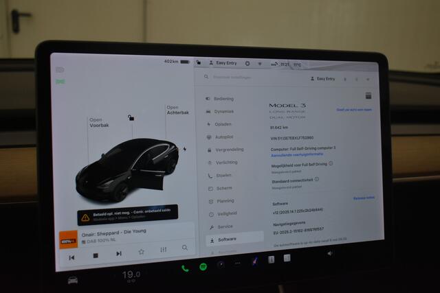 Tesla Model 3 Long Range AWD 75 kWh 351pk Full self driving geleverd Premium sound