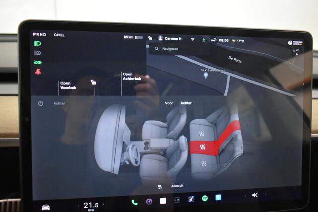 Tesla Model 3 Long Range AWD 75 kWh electr. aklep blackline Camera leder panodak