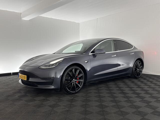 Tesla Model 3 Performance AWD 75 kWh [ 3-Fase ] (INCL-BTW) Aut. *PANO | AUTO-PILOT | NAPPA-LEATHER | KEYLESS | FULL-LED | MEMORY-PACK | SURROUND-VIEW | DAB | CARPLAY | DIGI-COCKPIT | LANE-ASSIST | COMFORT-SEATS | 21"ALU*