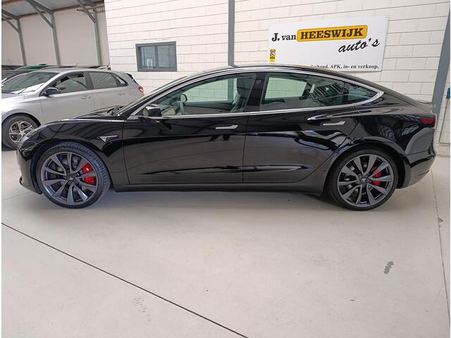 Tesla Model 3 Performance AWD 75 kWh Autopilot | leder | 20 inch | full selfdriving | incl btw