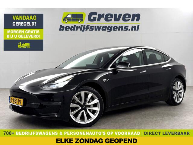 Tesla Model 3 Long Range AWD 75 kWh 360Camera 351PK Autopilot Pano Memory LED Cruise Clima 19"LMV Navi PDC Stoelverwarming